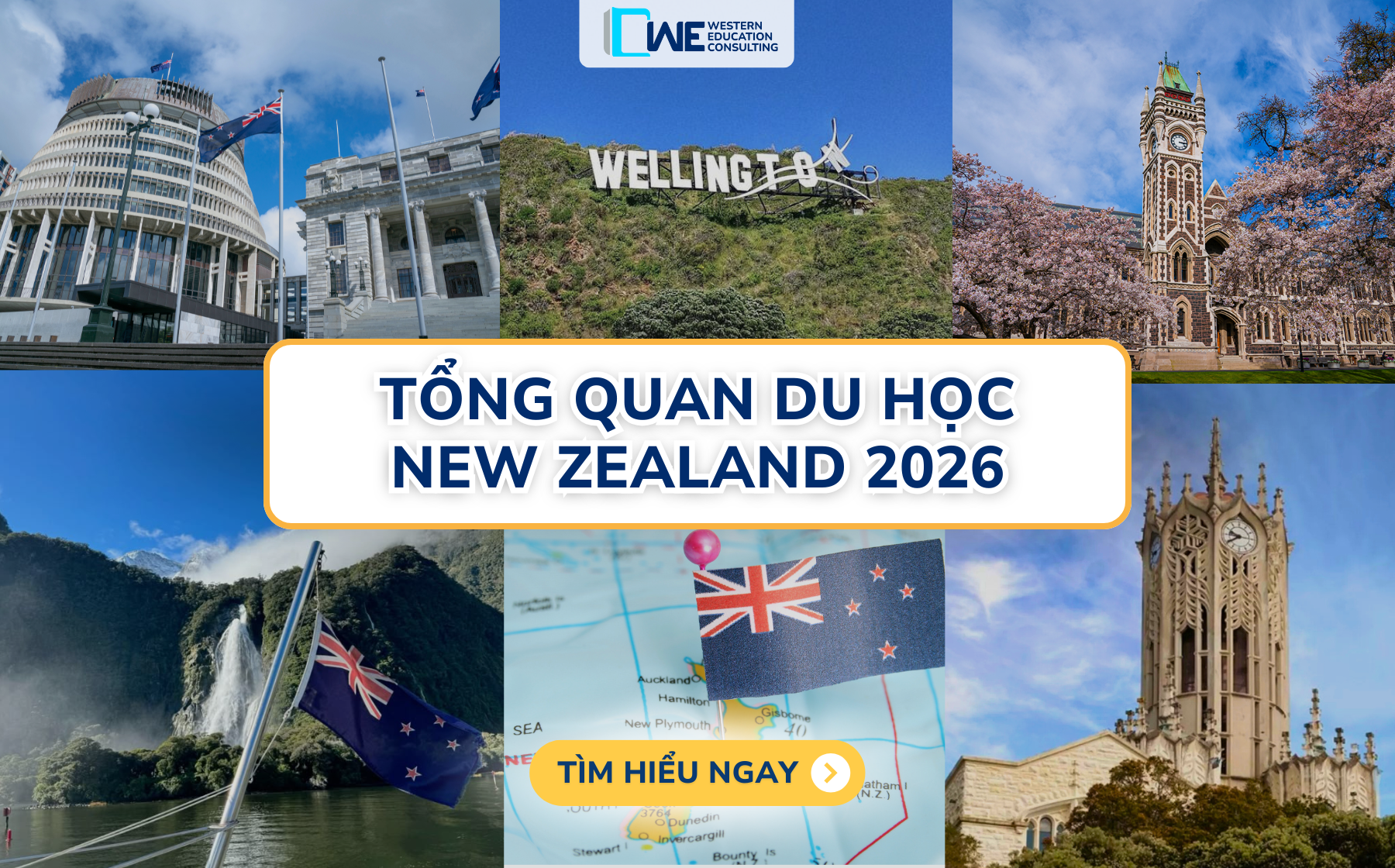 DU HỌC NEW ZEALAND 2026: ĐIỀU KIỆN, CHI PHÍ CẦN CHUẨN BỊ, HỌC BỔNG