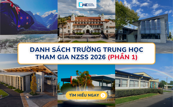 TỔNG HỢP: CÁC TRƯỜNG TRUNG HỌC THUỘC HỌC BỔNG CHÍNH PHỦ NEW ZEALAND – PHẦN 1