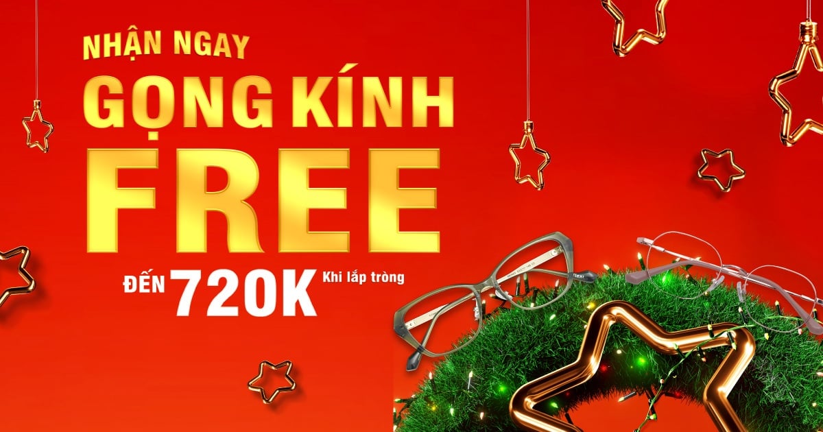 [CTKM] ƯU ĐÃI CHỐT NĂM - LẮP TRÒNG TẶNG GỌNG 0Đ