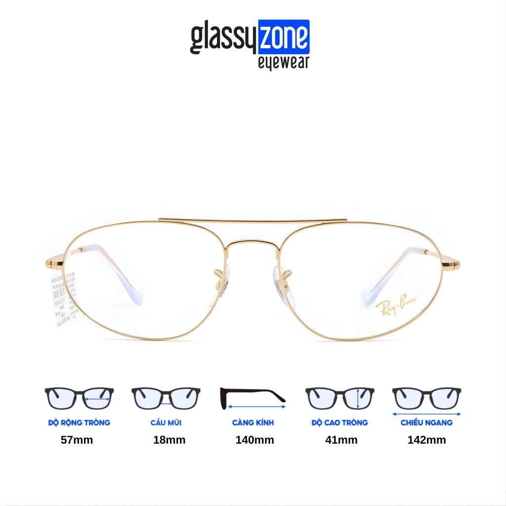 Gọng kính chính hãng