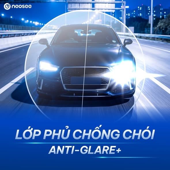 Lớp phủ chống chói Anti-glare+