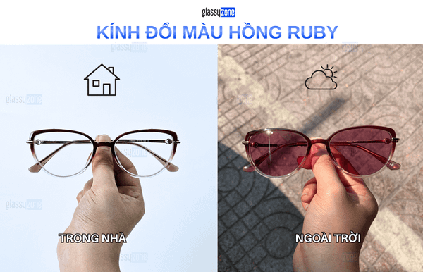 Tròng kính đổi màu Essilor Transitions GenS