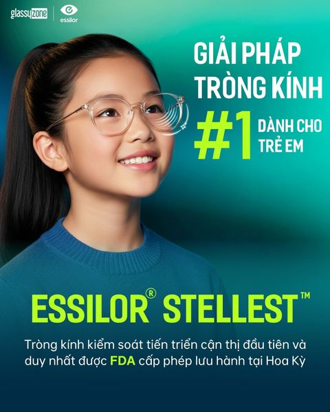Tròng kính kiểm soát cận thị Stellest