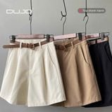 Quần Short Nữ Lưng Cao Kèm Belt – Item Must-Have Cho Mùa Nắng