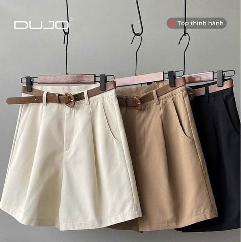 Quần Short Nữ Lưng Cao Kèm Belt – Item Must-Have Cho Mùa Nắng