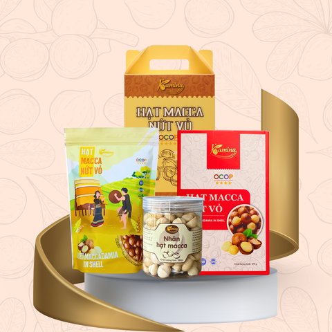 Macca Kamina – Hạt Ngon, Giòn Chuẩn, Chất Lượng Từ Nguồn Gốc