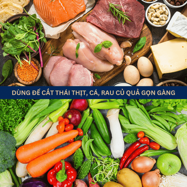 Dao thái đa năng Santoku Benchusch 6 inch