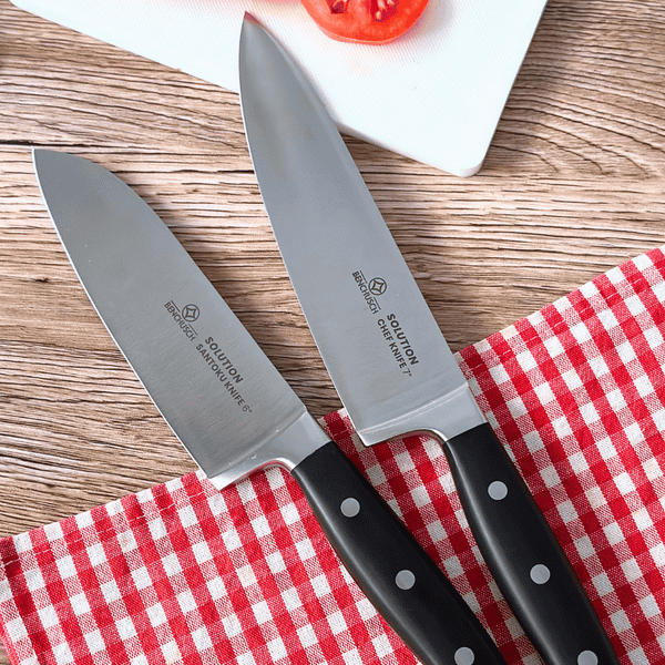 Dao thái đa năng Santoku và Dao đầu bếp Benchusch