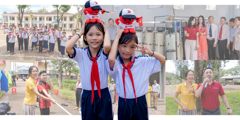 GREEN IN in collaboration with CIMB: Providing clean water - Lighting up a green future for Tan Hung students