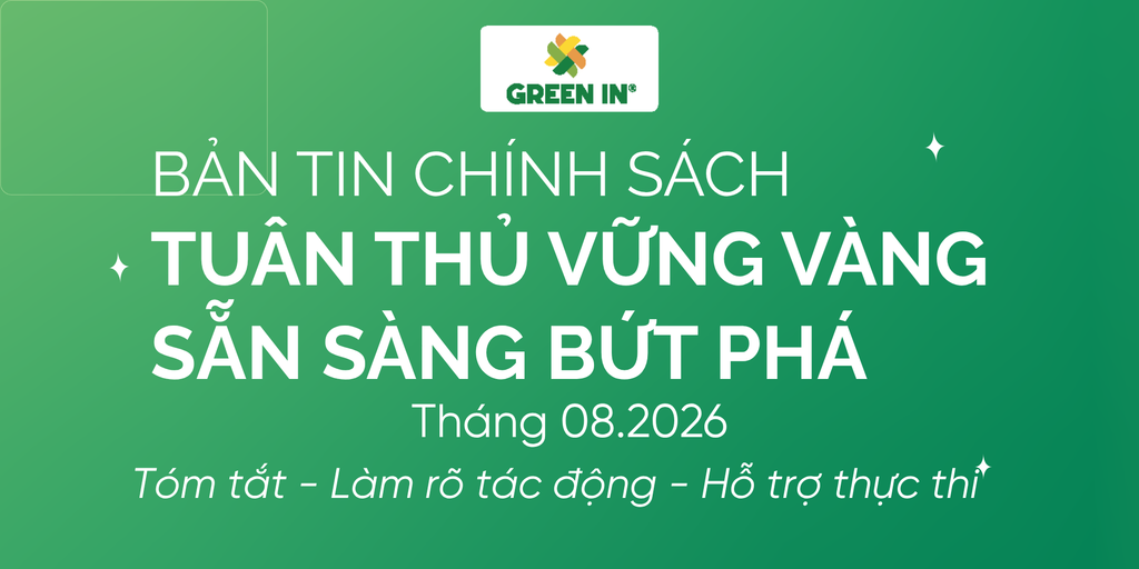 Bản tin pháp lý 08.2026: Tuân thủ để bứt phá