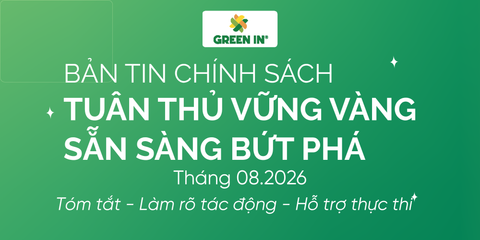 Bản tin pháp lý 08.2026: Tuân thủ để bứt phá