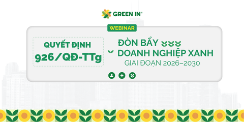 QUYẾT ĐỊNH 926/QĐ-TTg — ĐÒN BẨY CHO DOANH NGHIỆP XANH GIAI ĐOẠN 2026–2030