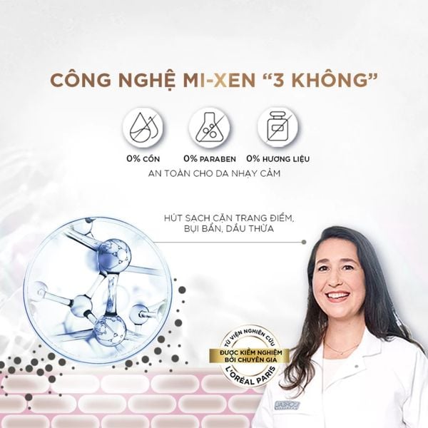 Nước Tẩy Trang L'Oreal Dưỡng Ẩm Cho Da Khô 400ml
