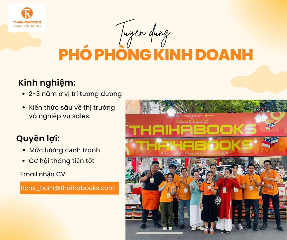 TUYỂN DỤNG PHÓ PHÒNG KINH DOANH (HỒ CHÍ MINH)