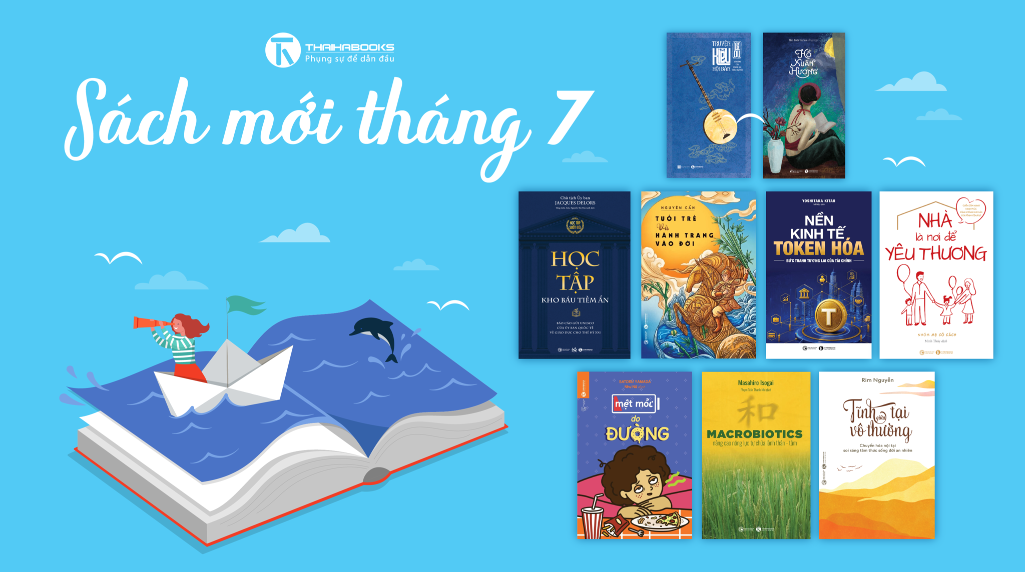 THAIHABOOKS - SÁCH MỚI THÁNG 7.2026