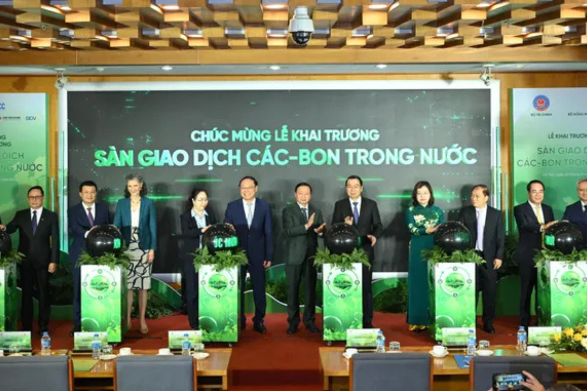 Sàn giao dịch Carbon Việt Nam chính thức vận hành - Bước ngoặt định hình nền kinh tế xanh