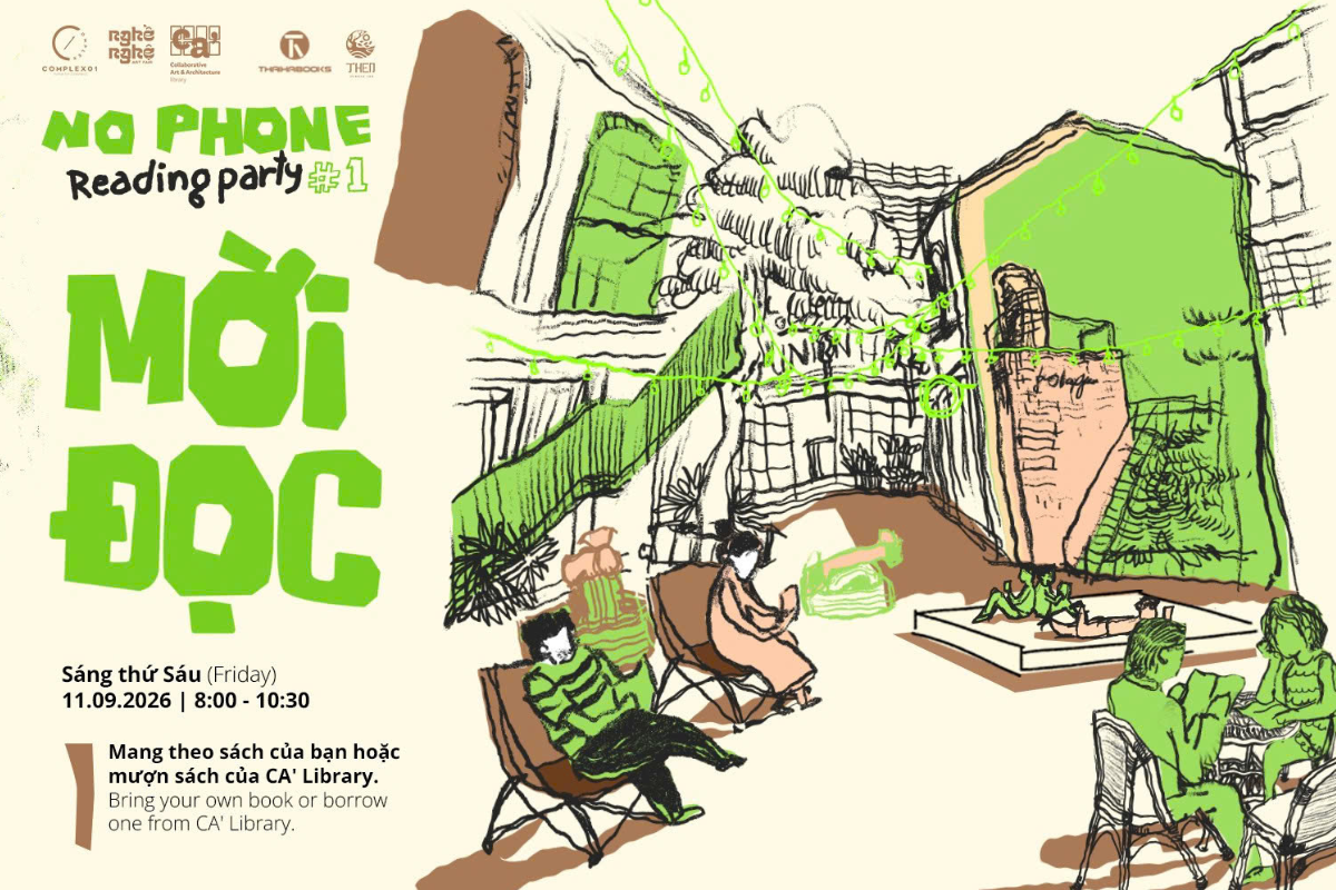 No phone reading party số 01 tại Hà Nội - Chủ đề Mời đọc