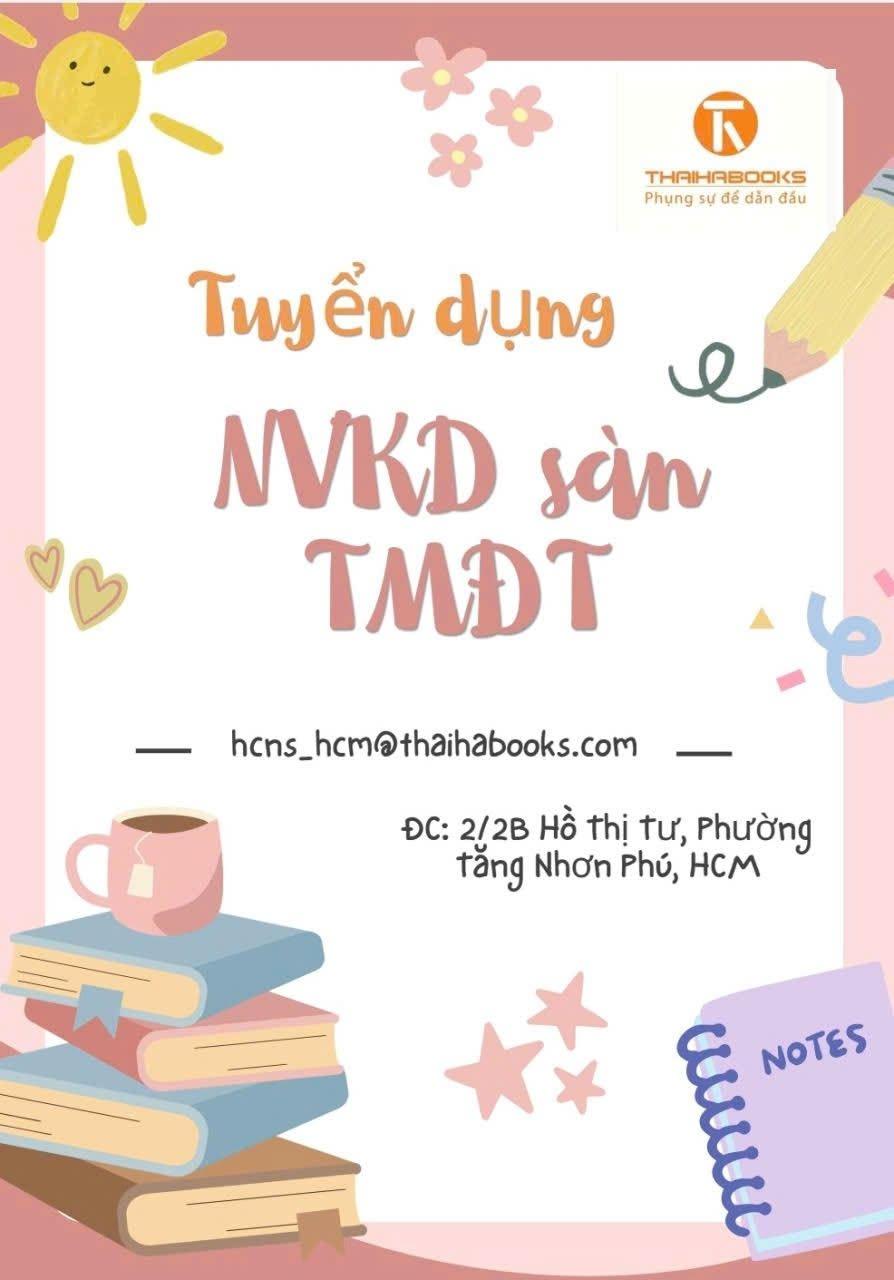 TUYỂN DỤNG NVKD SÀN THƯƠNG MẠI ĐIỆN TỬ (THỦ ĐỨC)