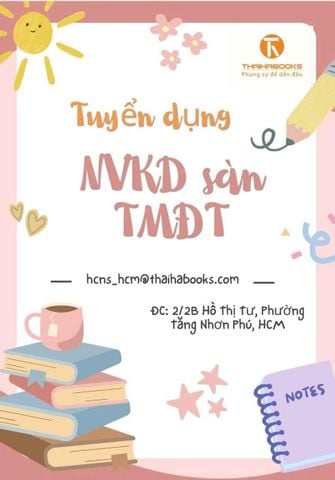 TUYỂN DỤNG NVKD SÀN THƯƠNG MẠI ĐIỆN TỬ (THỦ ĐỨC)
