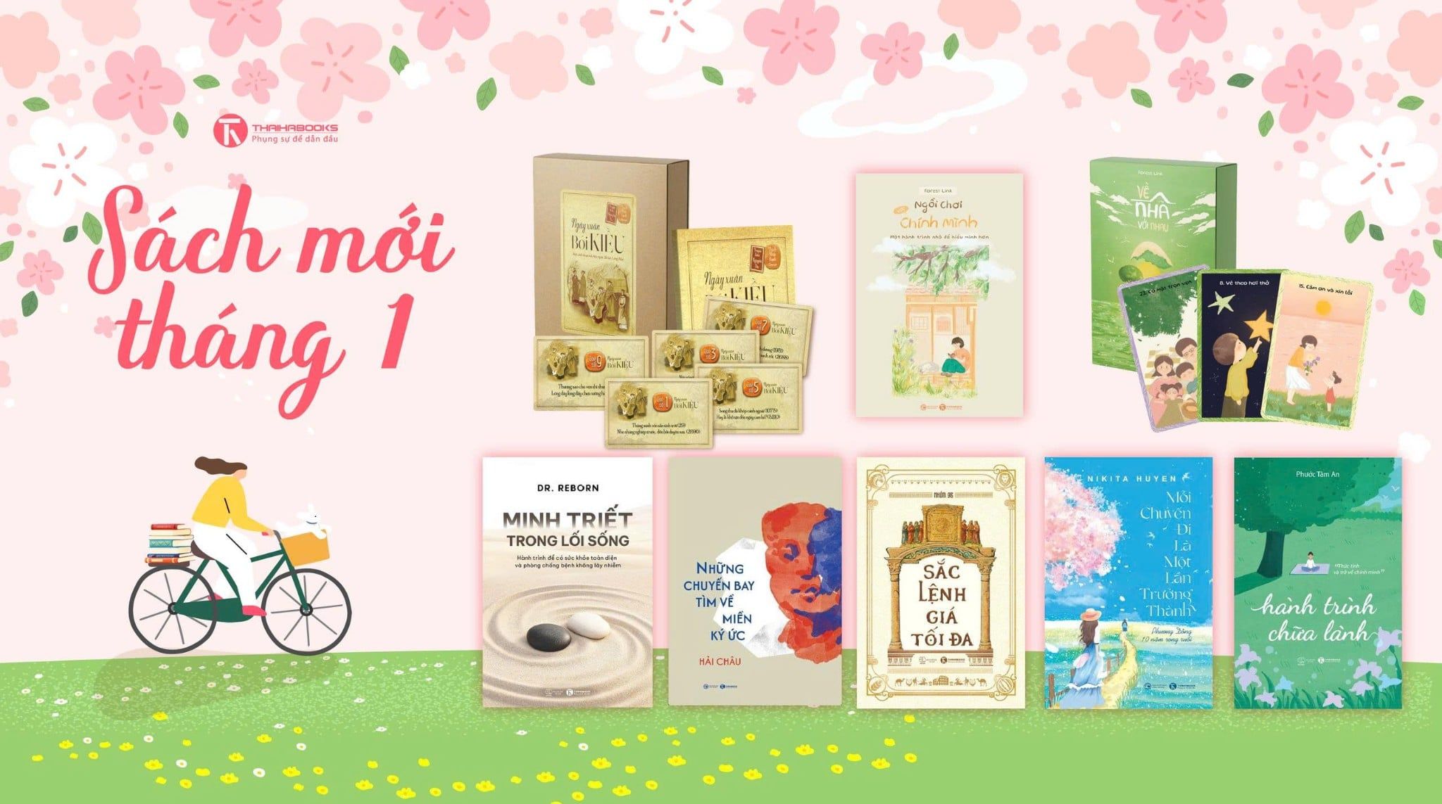 THAIHABOOKS - SÁCH MỚI THÁNG 1.2026