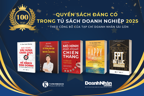 Thái Hà Books vinh dự có 05 cuốn sách lọt 