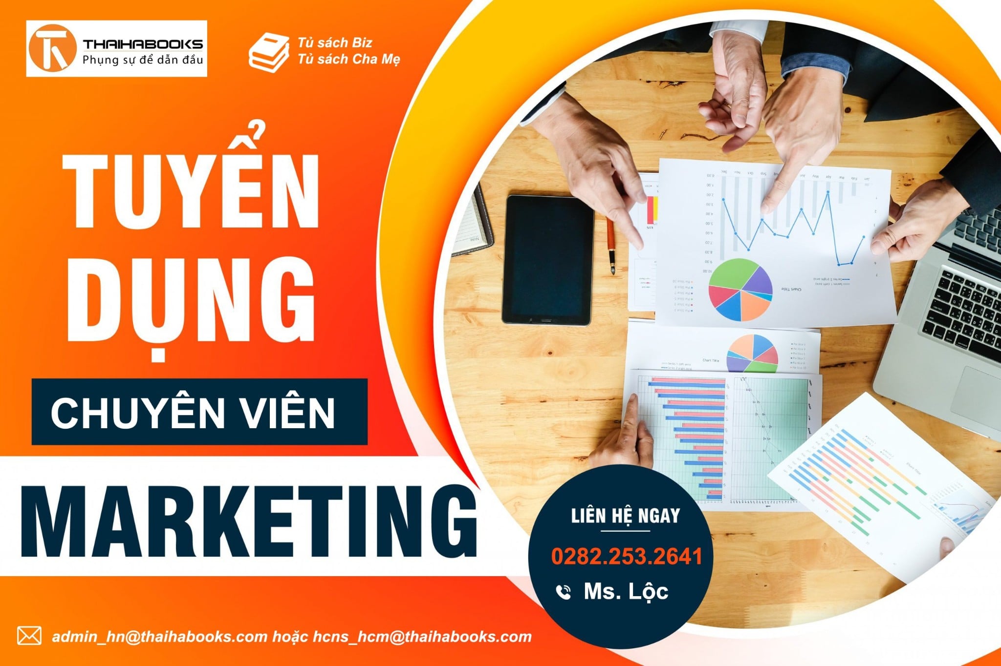 TUYỂN DỤNG NHÂN VIÊN MARKETING TỦ SÁCH CHA MẸ (HỒ CHÍ MINH)