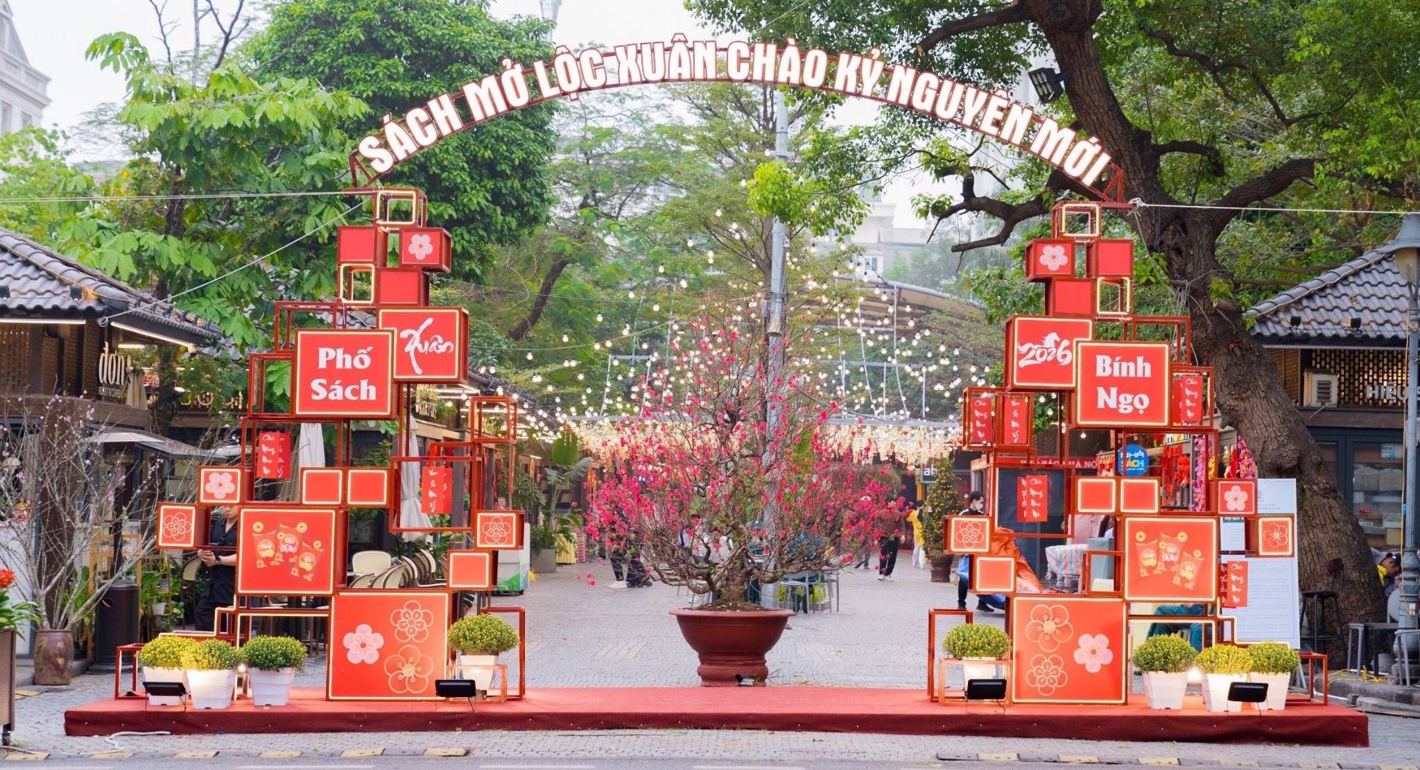 Chính thức khai mạc Phố Sách Xuân Bính Ngọ 2026 tại Thủ đô Hà Nội