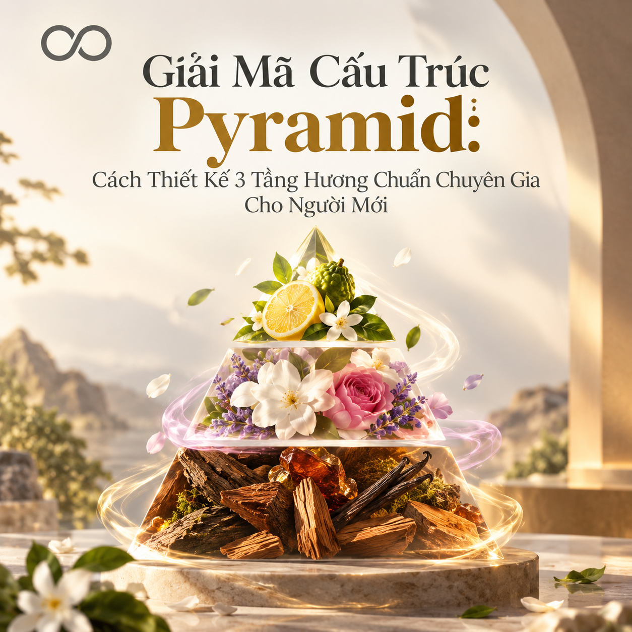 Giải Mã Cấu Trúc Pyramid: Cách Thiết Kế 3 Tầng Hương Chuẩn Chuyên Gia Cho Người Mới
