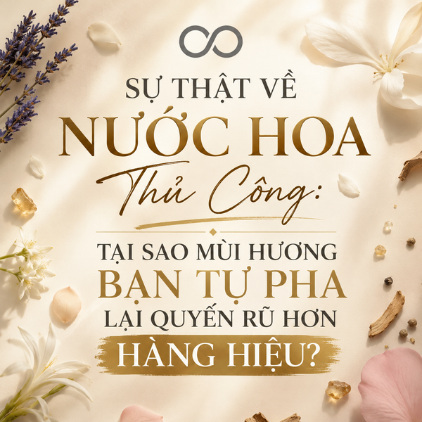 Sự Thật Về Nước Hoa Thủ Công: Tại Sao Mùi Hương Bạn Tự Pha Lại Quyến Rũ Hơn Hàng Hiệu?