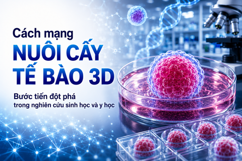 Cách mạng nuôi cấy tế bào 3D – Bước tiến đột phá trong nghiên cứu sinh học và y học