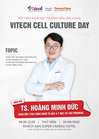 ADVANCING REGENERATIVE MEDICINE: DR. HOANG MINH DUC JOINS VITECH CELL CULTURE DAY 2026