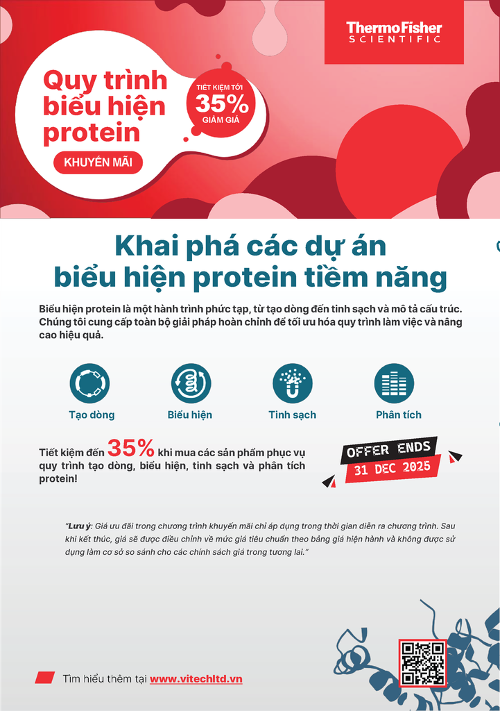 ƯU ĐÃI ĐẶC BIỆT – GIẢI PHÁP TOÀN DIỆN CHO NGHIÊN CỨU PROTEIN