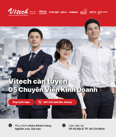 TUYỂN DỤNG NHÂN VIÊN KINH DOANH (HÀ NỘI & TP. HỒ CHÍ MINH)