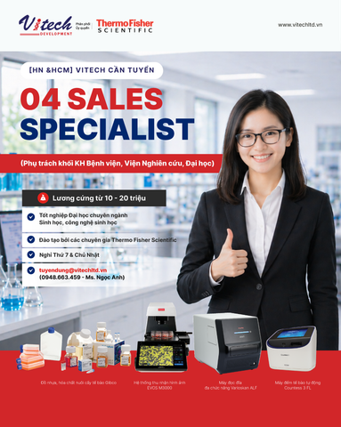 [HN &HCM] VITECH CẦN TUYỂN 04 NHÂN VIÊN KINH DOANH