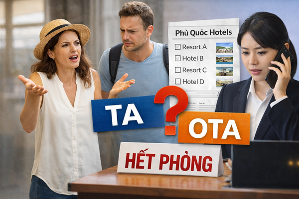 Quỹ phòng TA và OTA là gì? Lý do khách du lịch Phú Quốc bị báo hết phòng dù OTA vẫn còn chỗ?