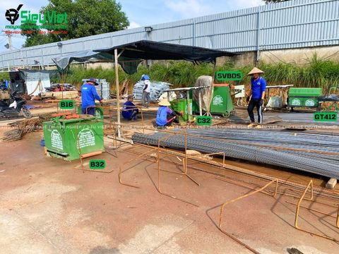 Bảo trì định kỳ máy cắt, uốn, bẻ đai, duỗi cắt sắt tại Đồng Nai