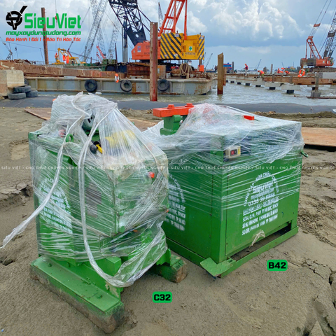 Cho Thuê Máy Cắt Uốn Sắt Phi 32 Giá Tốt | Máy B42, C32 Nhật Bản