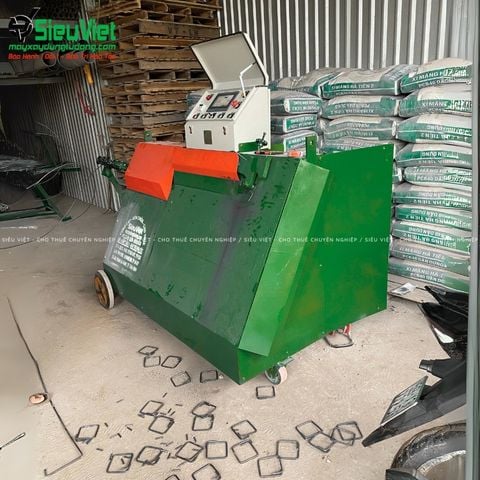 Bẻ siêu nhanh 16 - 22 loại đai sắt thông dụng với Máy Bẻ Đai Sắt Tự Động SVBDS