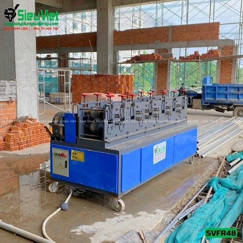 Giao bán máy nắn sắt hộp SVFR48 - Hiệu suất cao, nắn thẳng sắt hộp từ 20x20 đến 80x80mm
