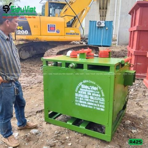 GIAO THUÊ THÁNG Máy Uốn Sắt Tròn sắt phi 42 - R42S chỉ 125k/ngày