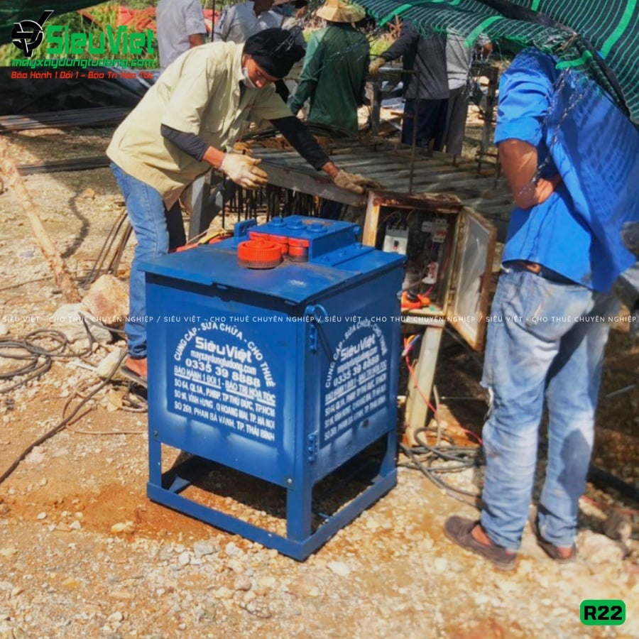 Bàn giao máy uốn đai tròn R22 tại Kiên Giang