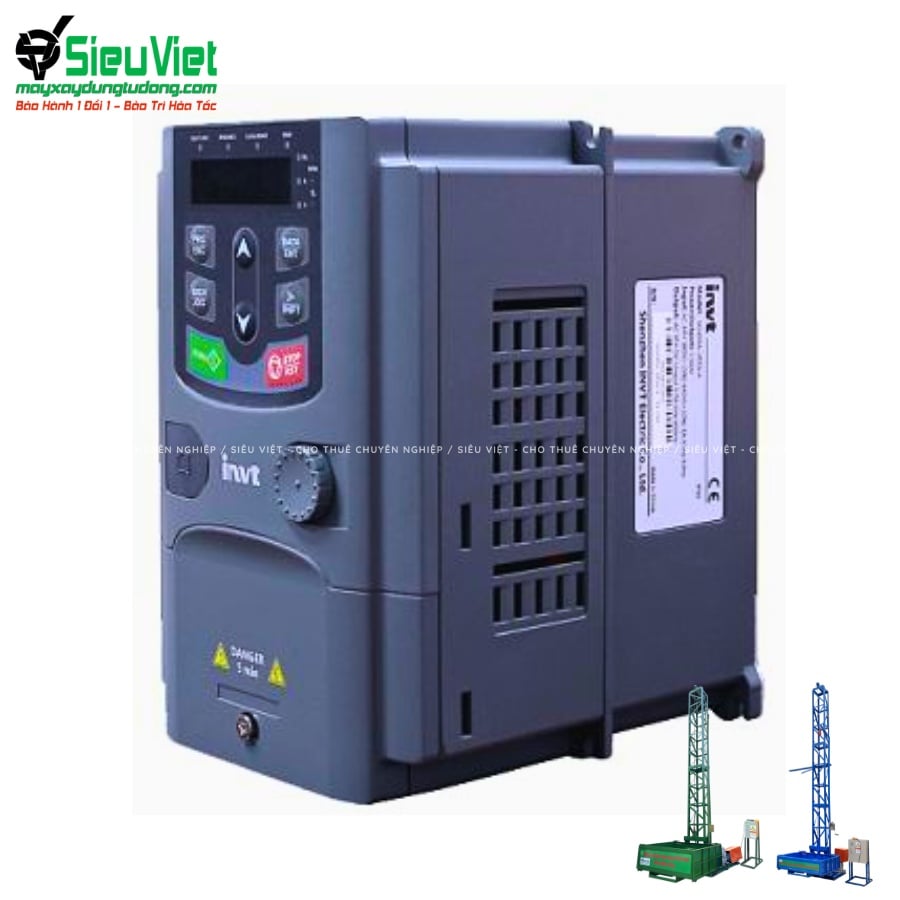 Biến tần INVT vận thăng nâng hàng