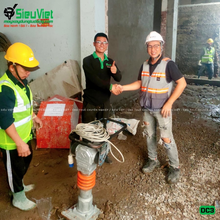 Máy đầm cóc điện MTM50V giao thuê tháng