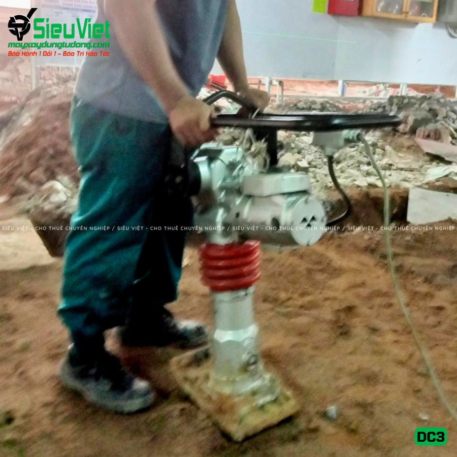 Máy đầm cóc điện MTM50V giao thuê tháng