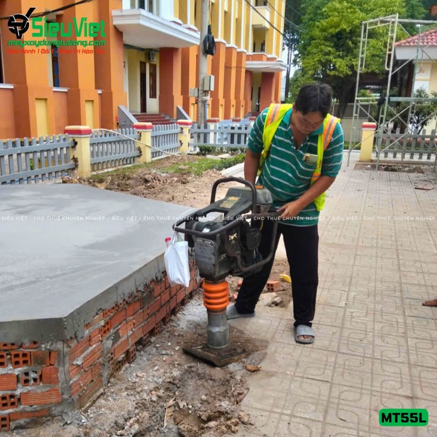 Đầm cóc MT55L, ZV65 bàn giao