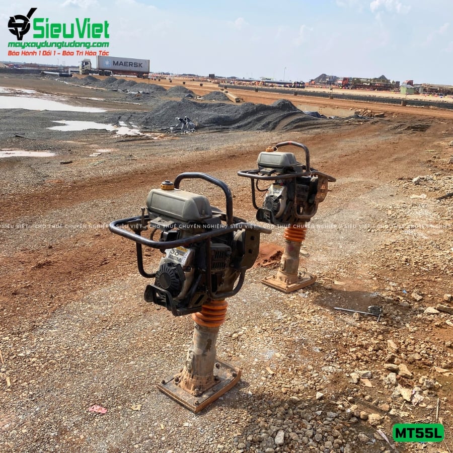 Đầm cóc MT55L, ZV65 bàn giao