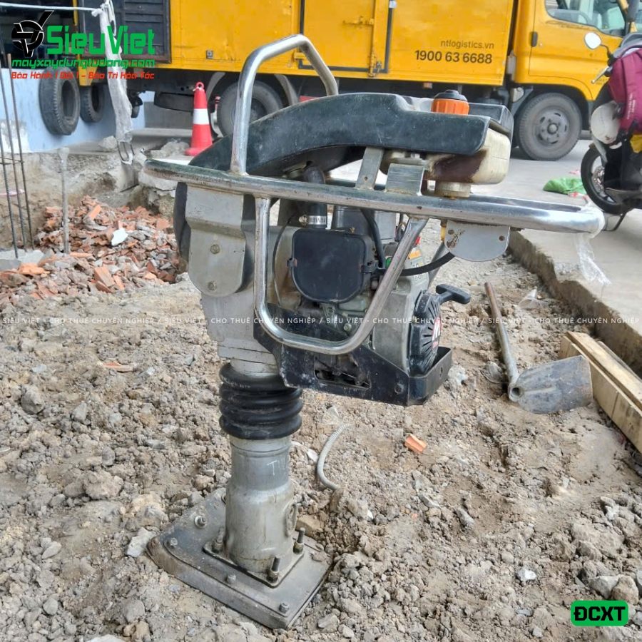 Máy đầm cóc xăng 55kg - 65kg giao thuê tháng