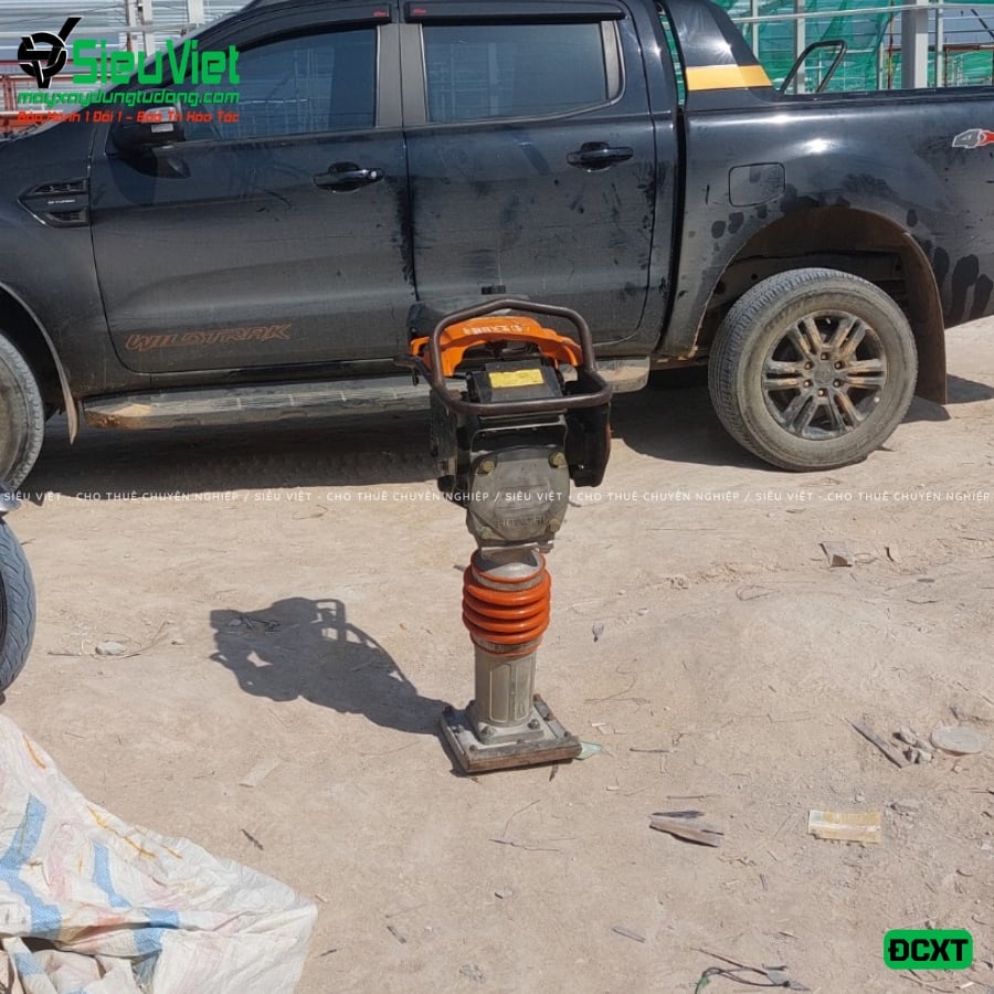 Máy đầm cóc xăng 55kg - 65kg giao thuê tháng