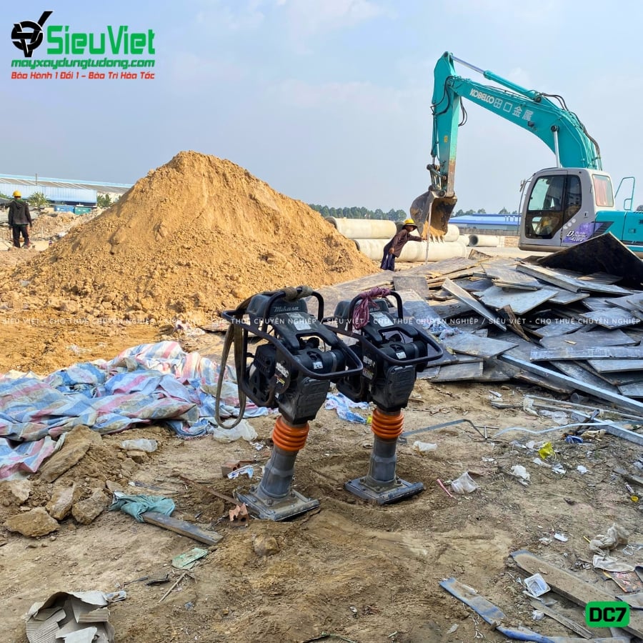 Đầm cóc xăng 70kg - 80kg giao thuê ngày