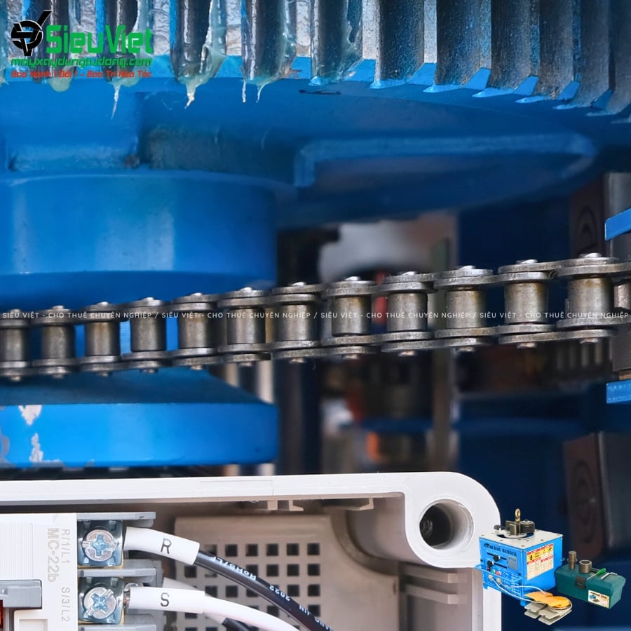 Dây xích máy uốn sắt 1 pha Hàn Quốc